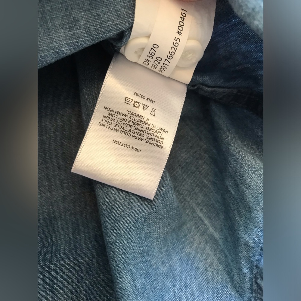 Express Light Denim Shirt - Picture 5 of 5